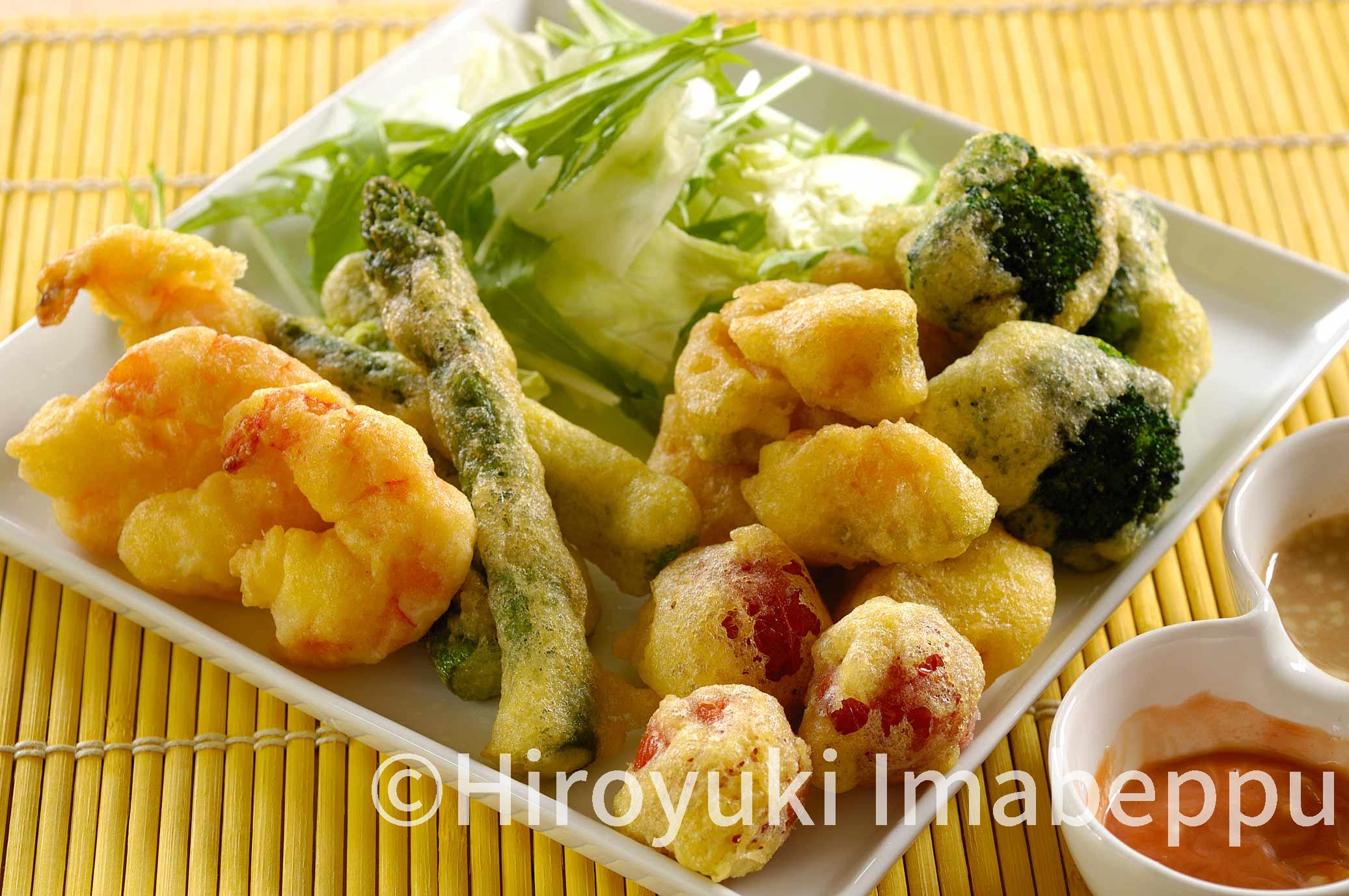 夏野菜のフリッター 夏野菜のフリッター